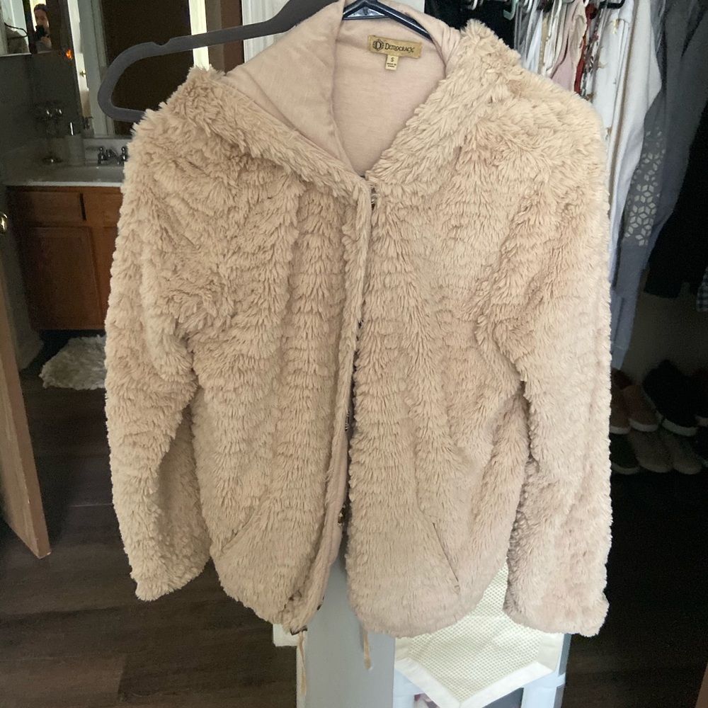 Furry coat